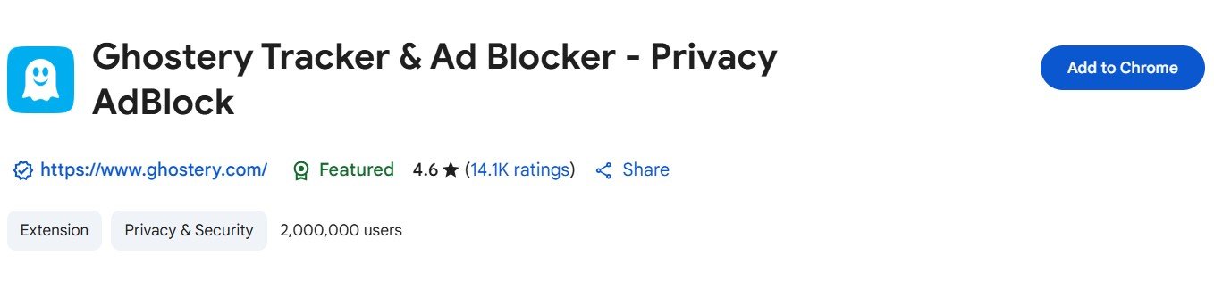 Ghostery Tracker & Ad Blocker
