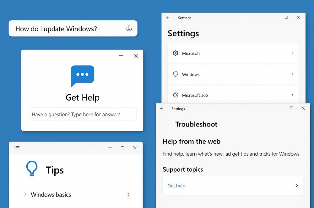 How to Get Help in Windows