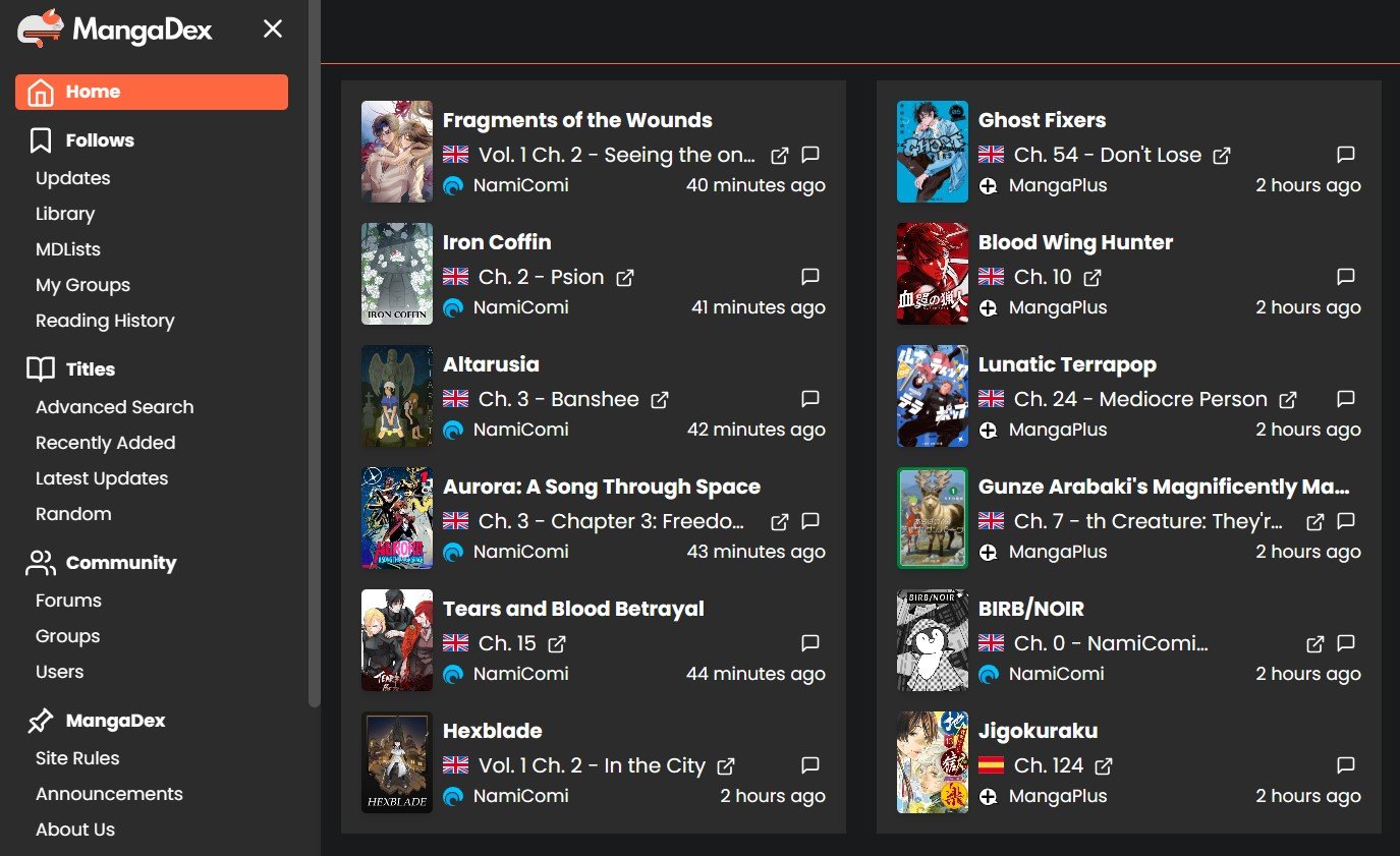 MangaDex official