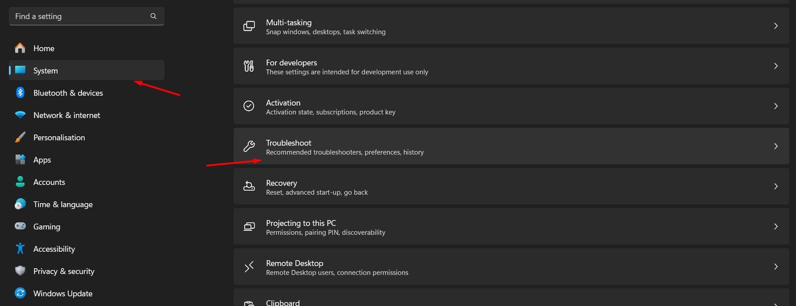 Run Windows Update Troubleshooter