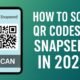 Scan QR Codes in Snapseed