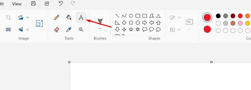Text tool