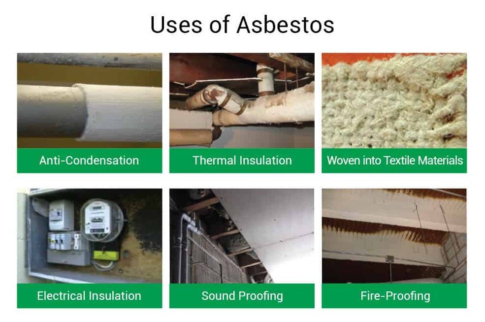 Where was Asbestos Used