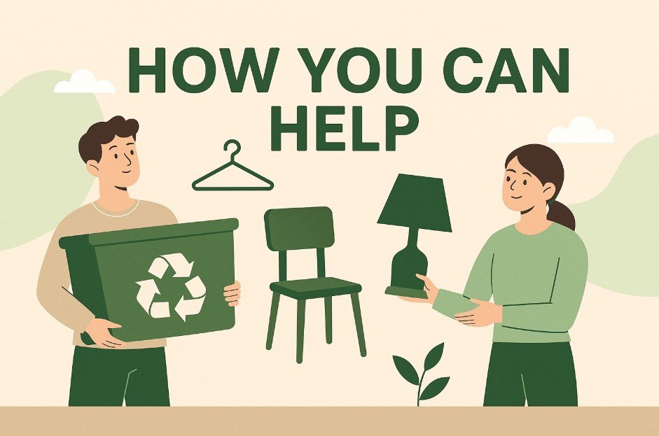 how can you help in upcycling
