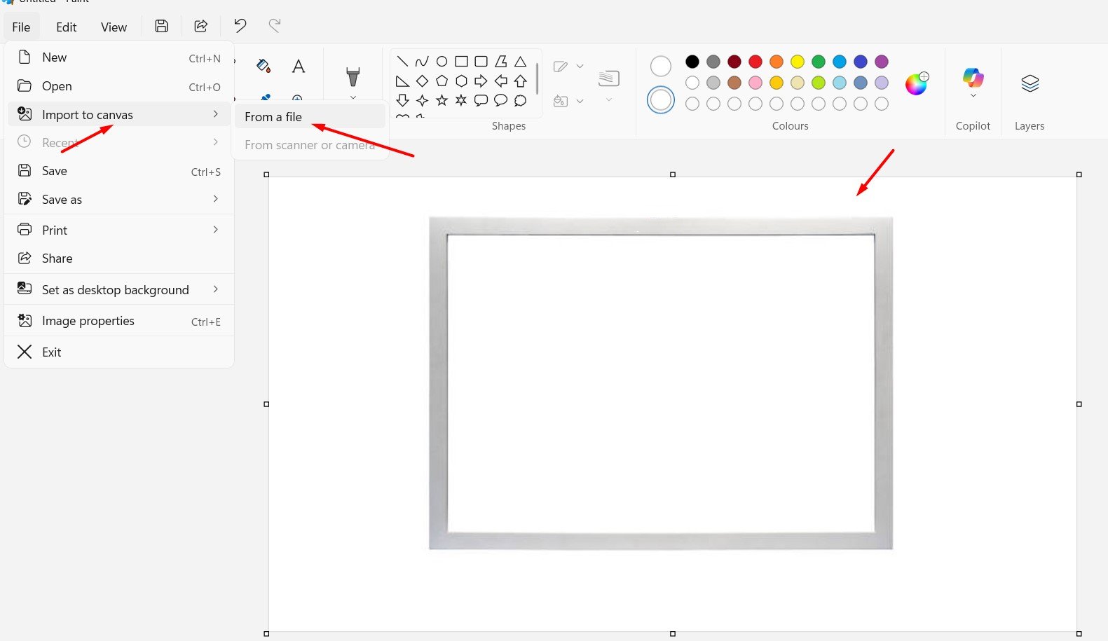 import image