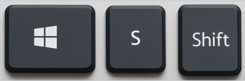 windows + shift + S