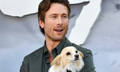 Celebrities with dogs and kids