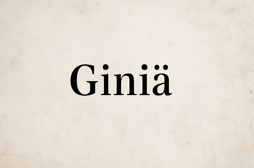 Giniä