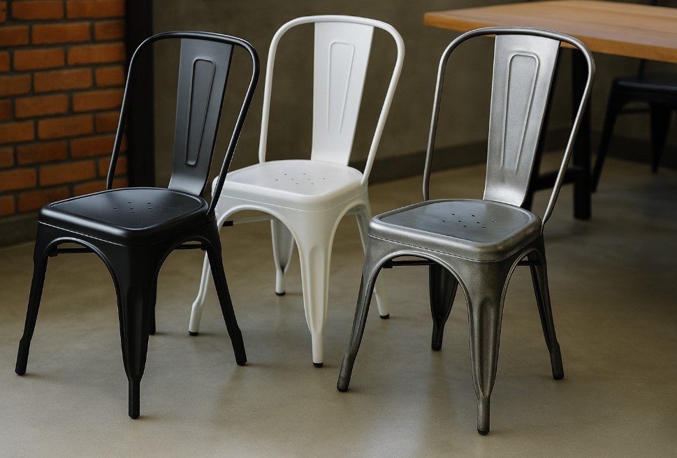 Industrial Metal Chairs