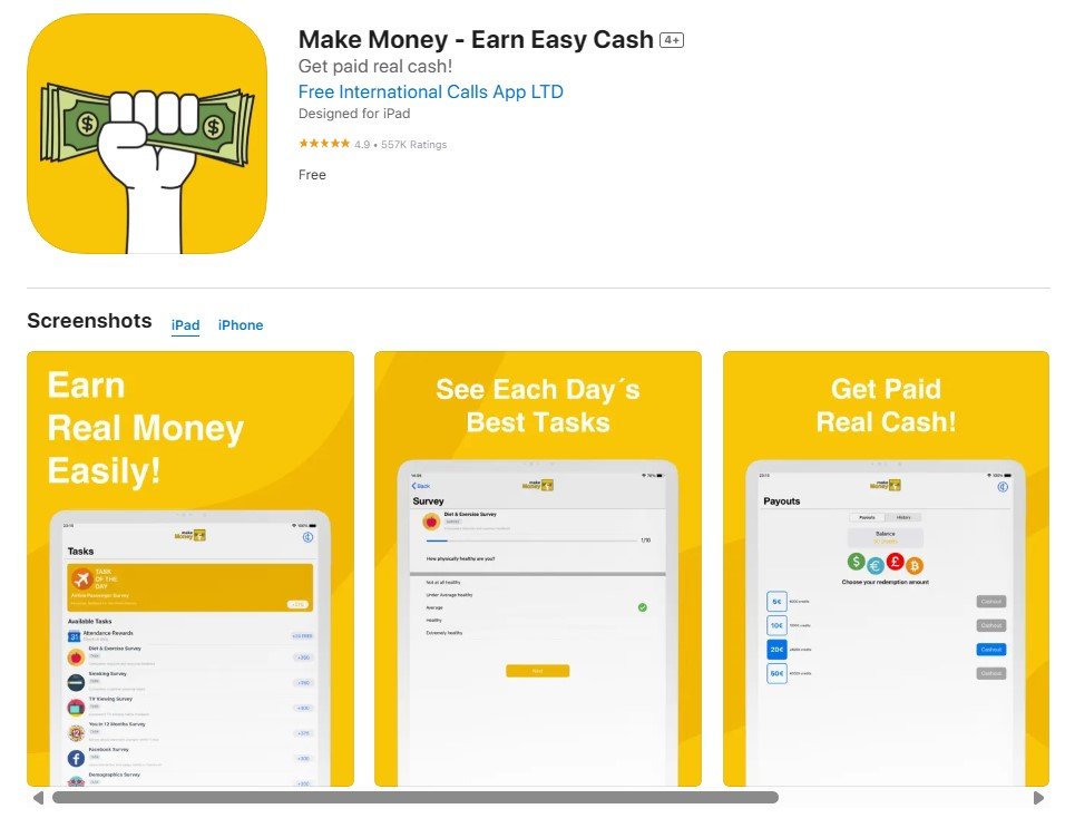 Make Money – Cash Earning App