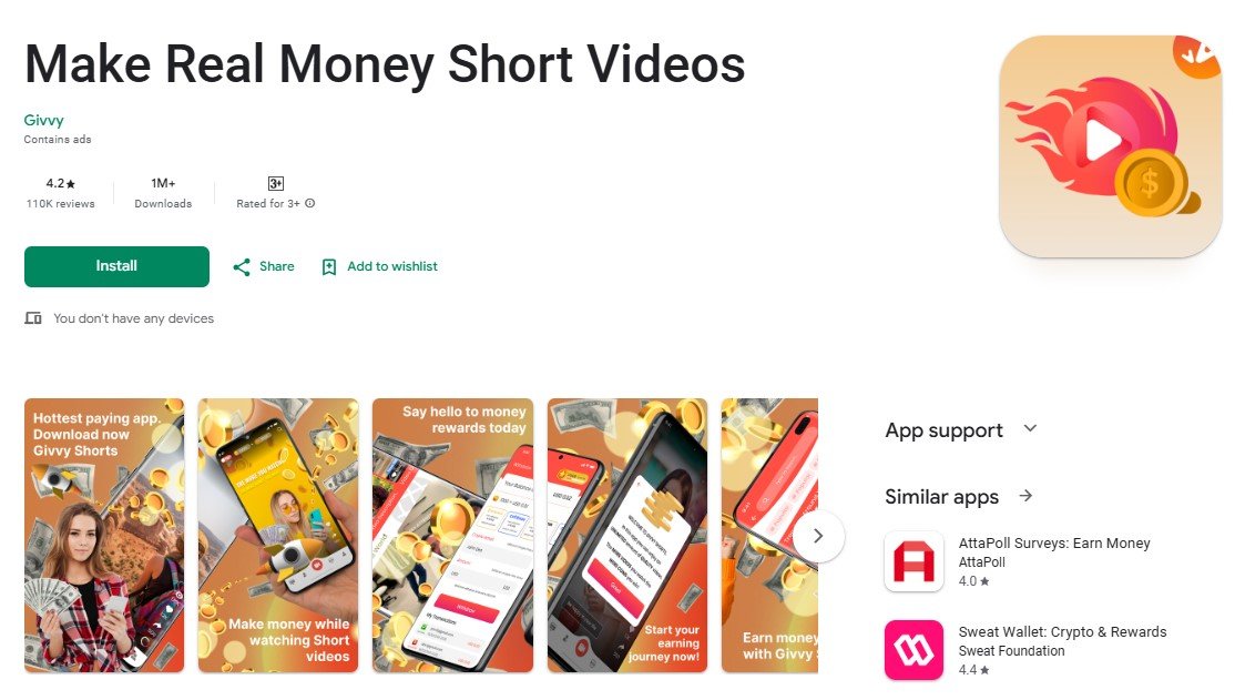 Make Real Money Short Videos