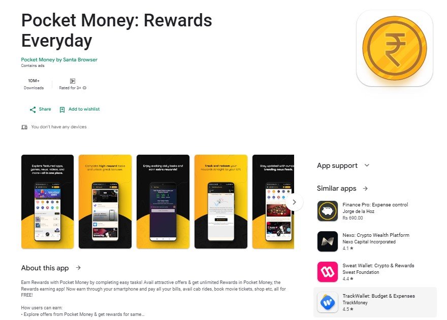 Pocket Money