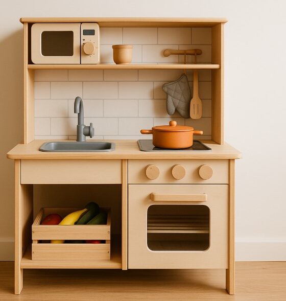 Wooden Play Kitchen