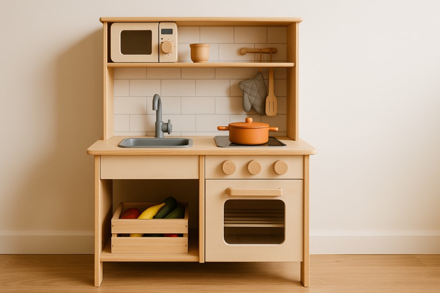 Wooden Play Kitchen
