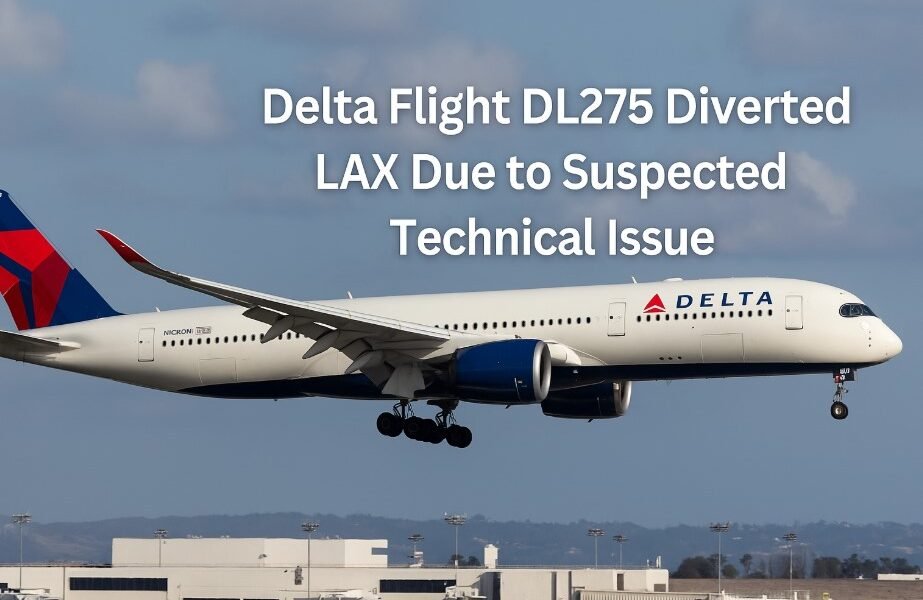 delta flight dl275 diverted lax