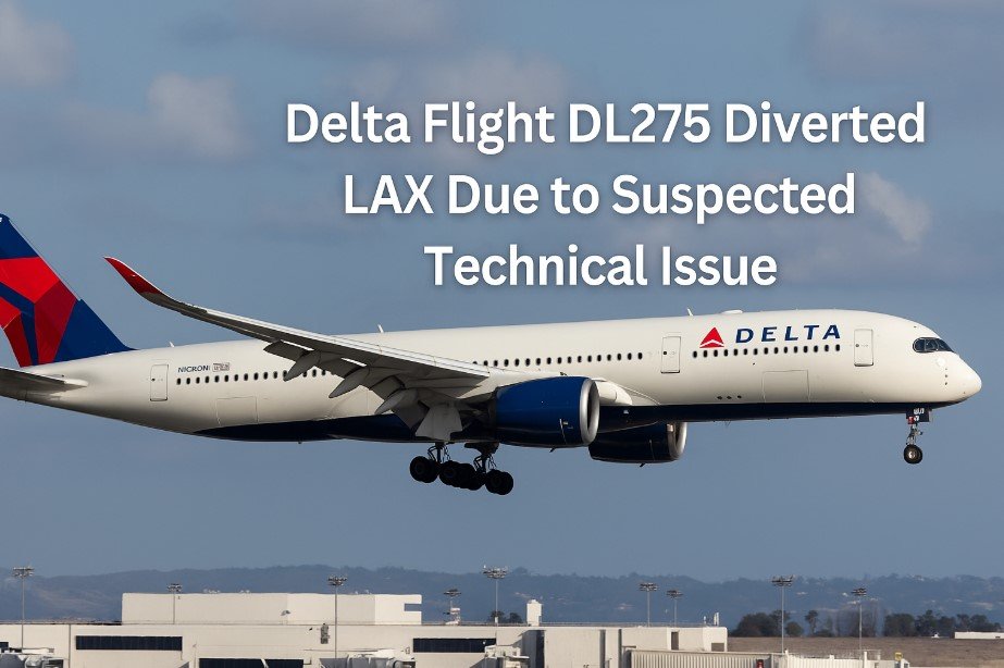 delta flight dl275 diverted lax