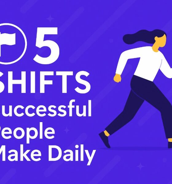 5 Shifts Successful People Make Daily