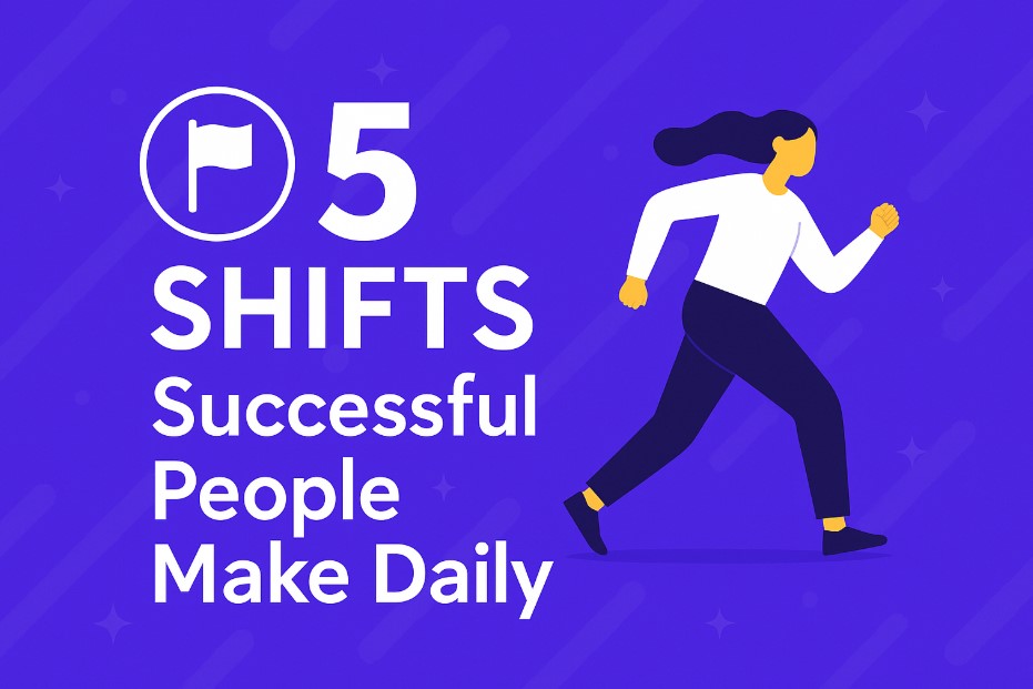 5 Shifts Successful People Make Daily