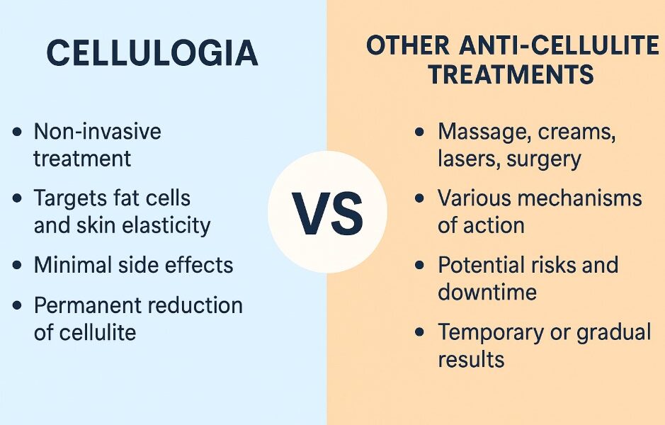 Cellulogia vs Other Anti Cellulite Treatments