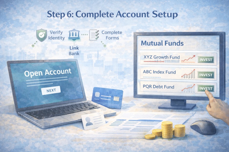 Complete account setup