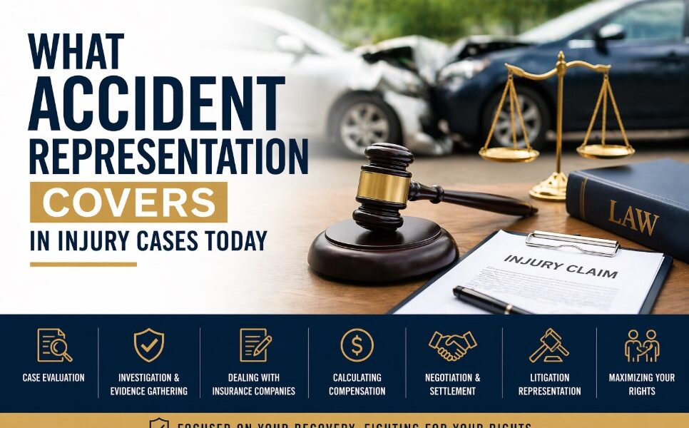 What Accident Representation Covers in Injury Cases Today