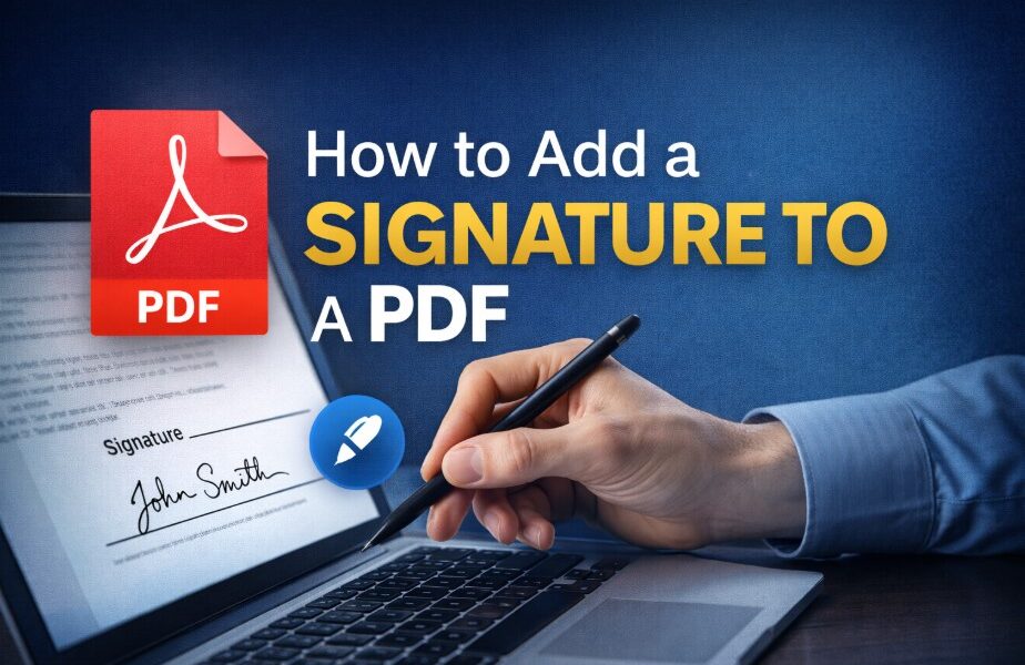 Add a Signature to a PDF