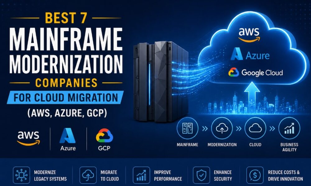 Best 7 Mainframe Modernization Companies for Cloud Migration (AWS, Azure, GCP)
