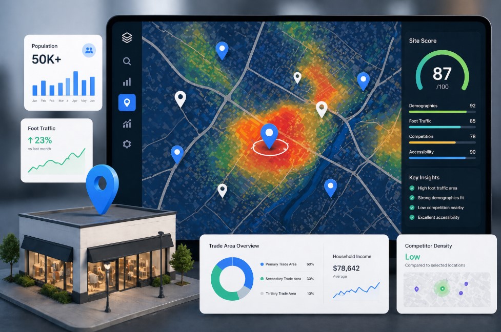 Site Selection Software for Retail Expansion