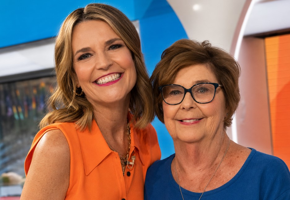 Savannah Guthrie with her mom