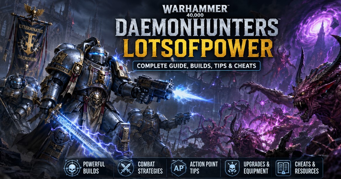 Warhammer Daemonhunters LotsOfPower