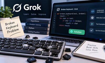 Broken Keyboard Grok Answer