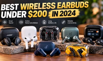 best wireless earbuds under 200 dollars 2024