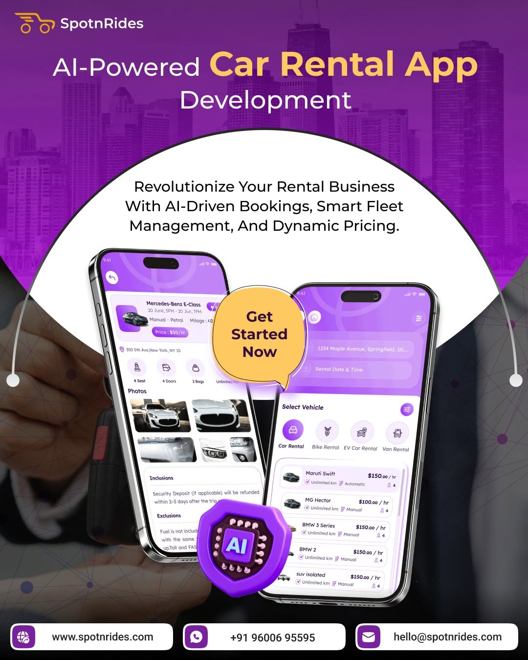 car rental app
